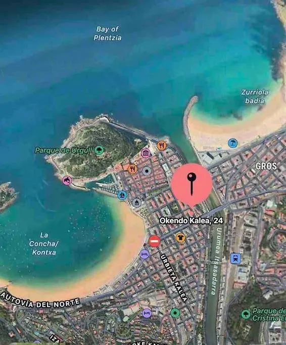 Nuevo Apartamento En El Centro De Donosti San Sebastian 0*,